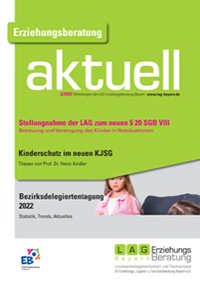 Buchcover: Erziehungsberatung aktuell 2022-02