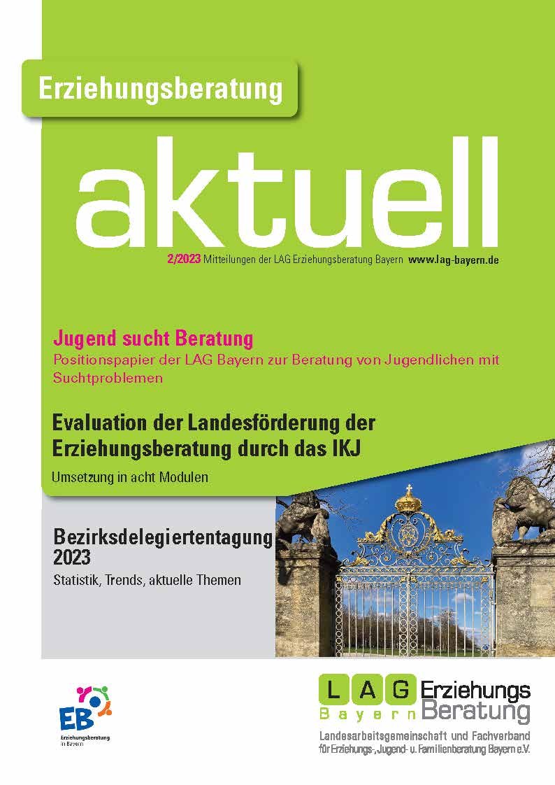 Buchcover: Erziehungsberatung aktuell 2023-02
